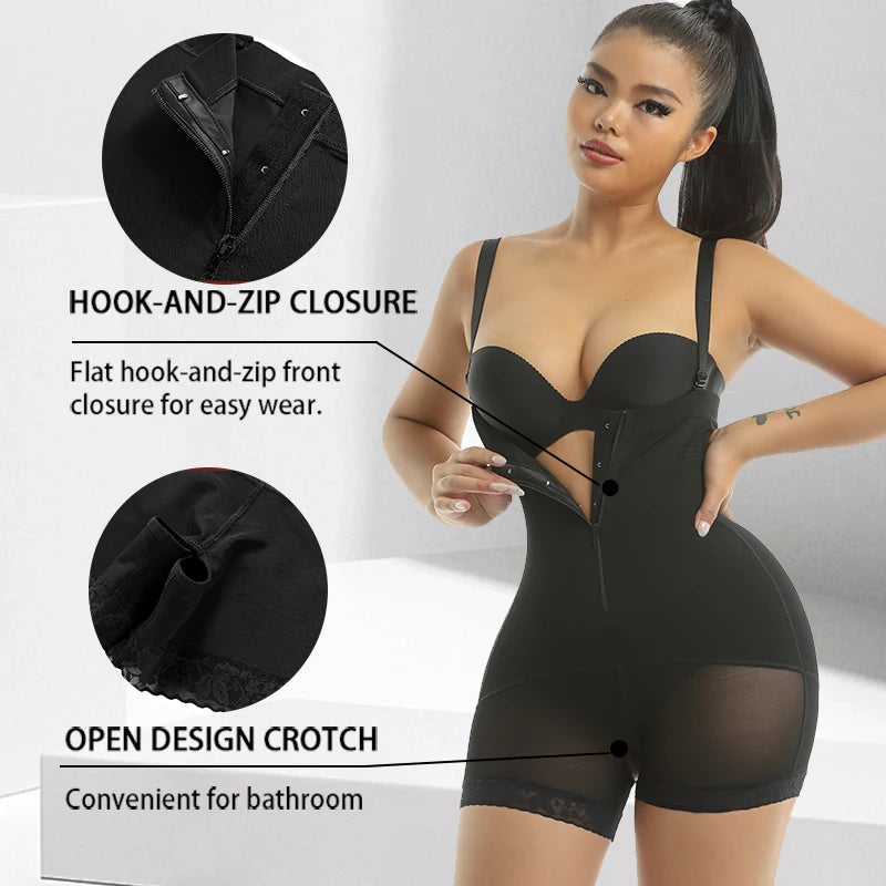 Curve-Embracing Tummy Control Bodysuit