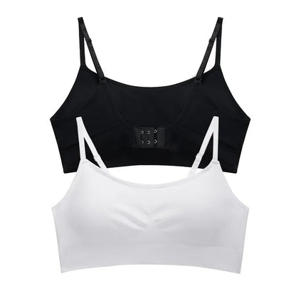 Black White Lounge Bra Lightweight