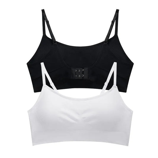 Black White Lounge Bra Lightweight