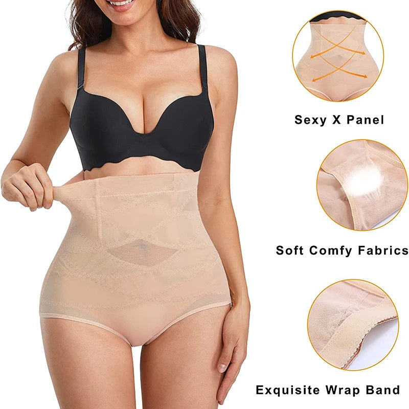 Black High-Waisted Body Shaper