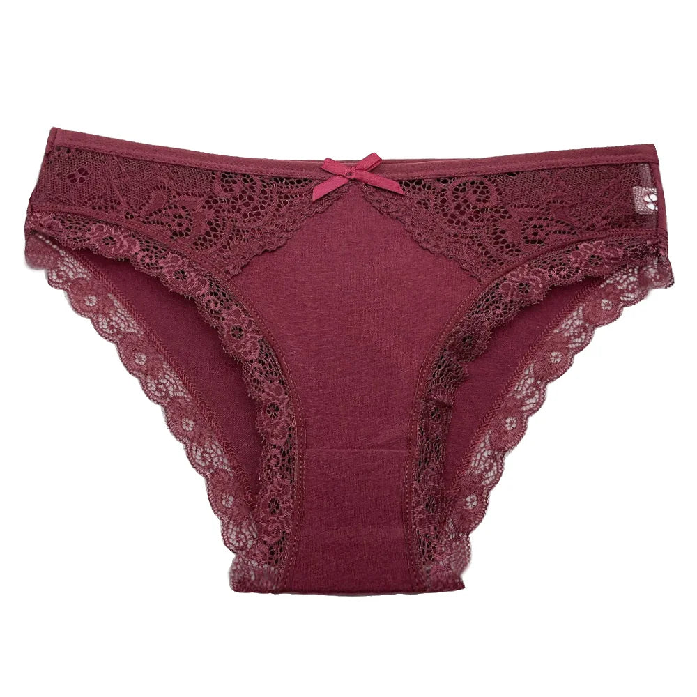 Colorful  Lace Low Rise 5 panties