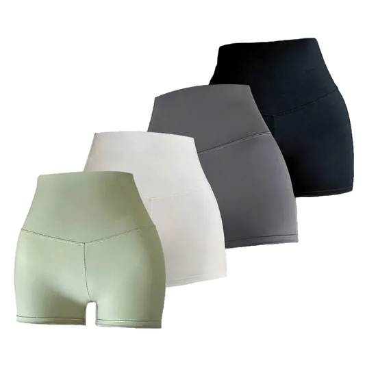 Multi Color Compression Shorts 4 Pack