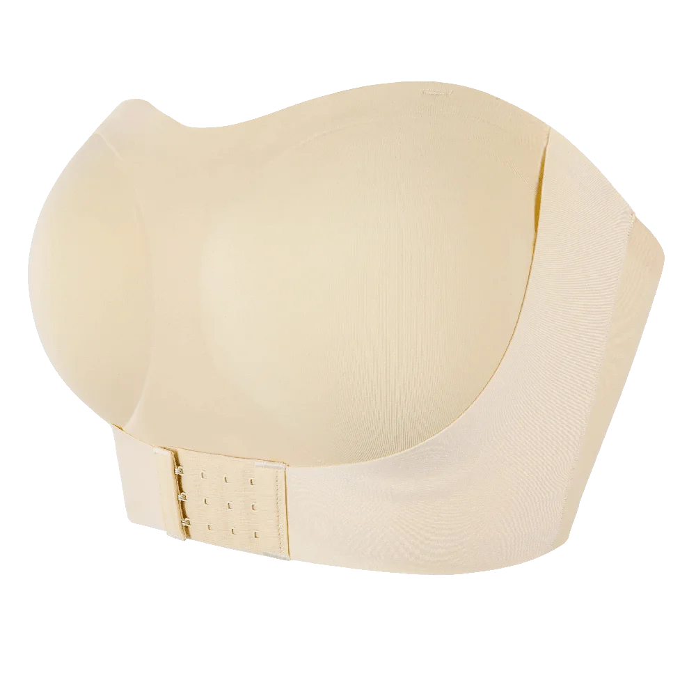 Black Plus Size Comfort Push Up Bra