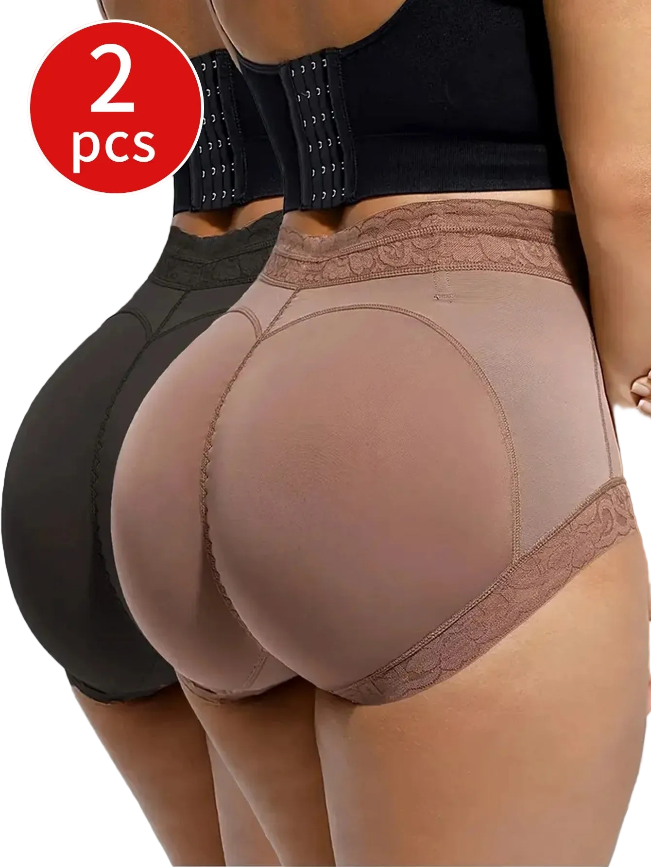 Black Shape Shorts 2 Pack