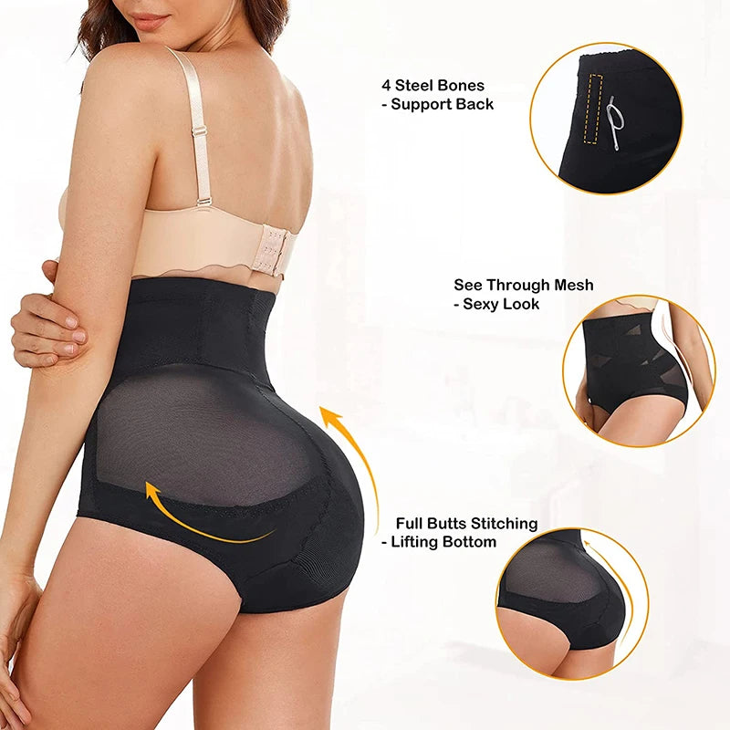Black High-Waisted Body Shaper