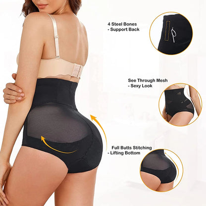 Black High-Waisted Body Shaper