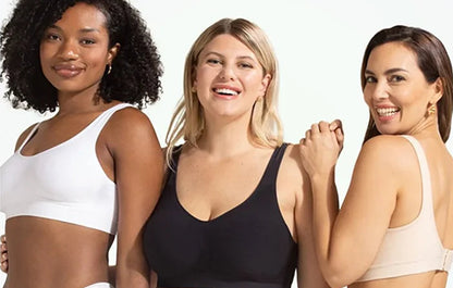 Black Wireless Shaper Bra