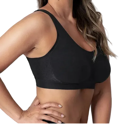 Black Wireless Shaper Bra